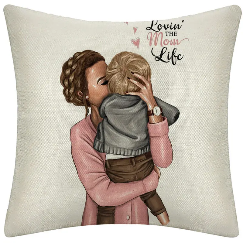 Coussin Canapé Lin Dessinés LINLOOP