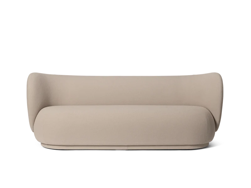 Rico Sofa 3-seater - Grain - Cashmere