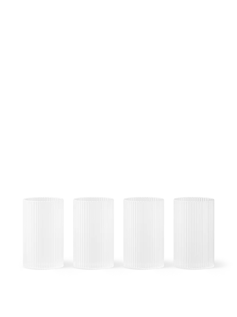 Ripple Verrines - Set of 4 - Frosted