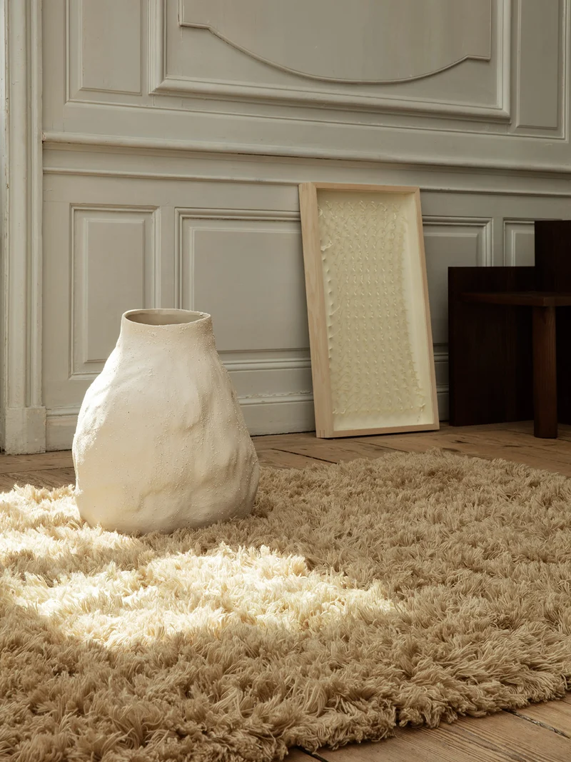 Meadow High Pile Rug - Light Sand