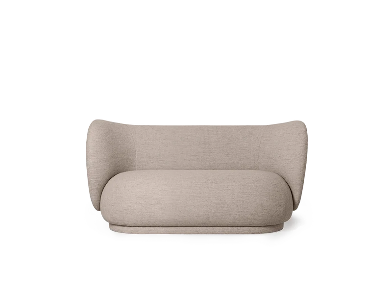 Rico Sofa 2-seater - Bouclé - Sand
