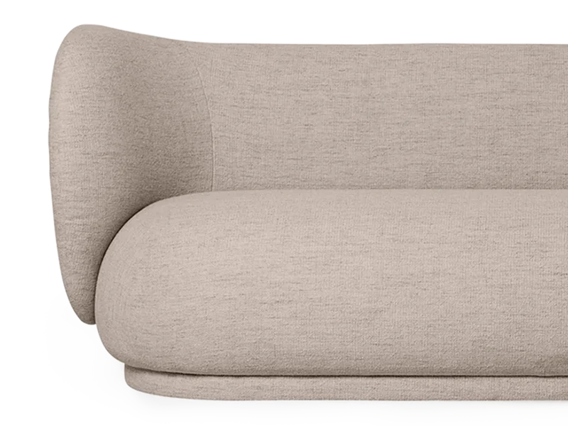Rico Sofa 2-seater - Bouclé - Sand