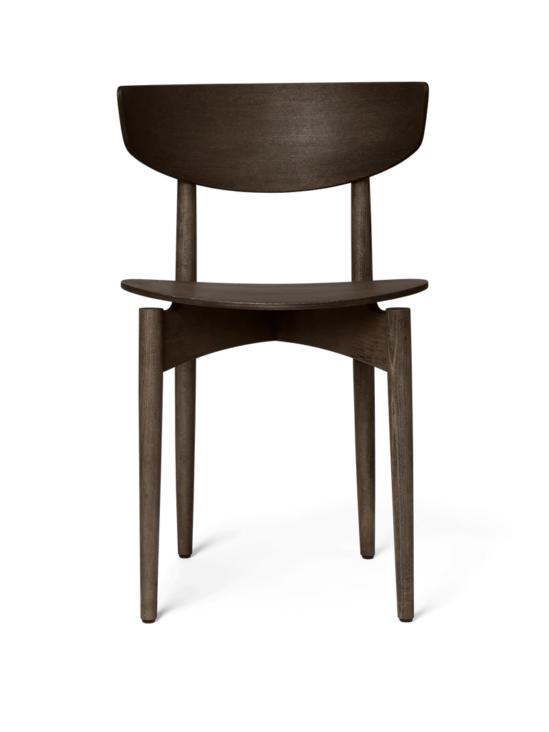 Herman Dining Chair - Wood - Dark Stained Beech