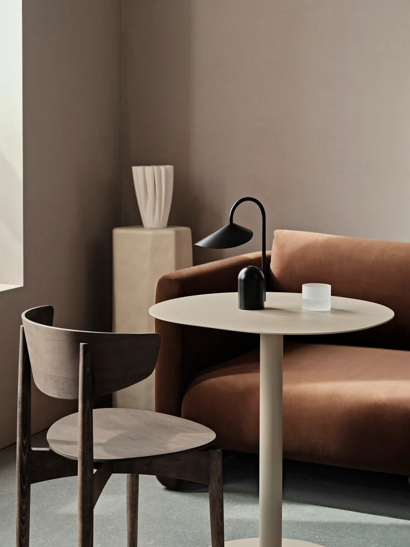 Herman Dining Chair - Wood - Dark Stained Beech