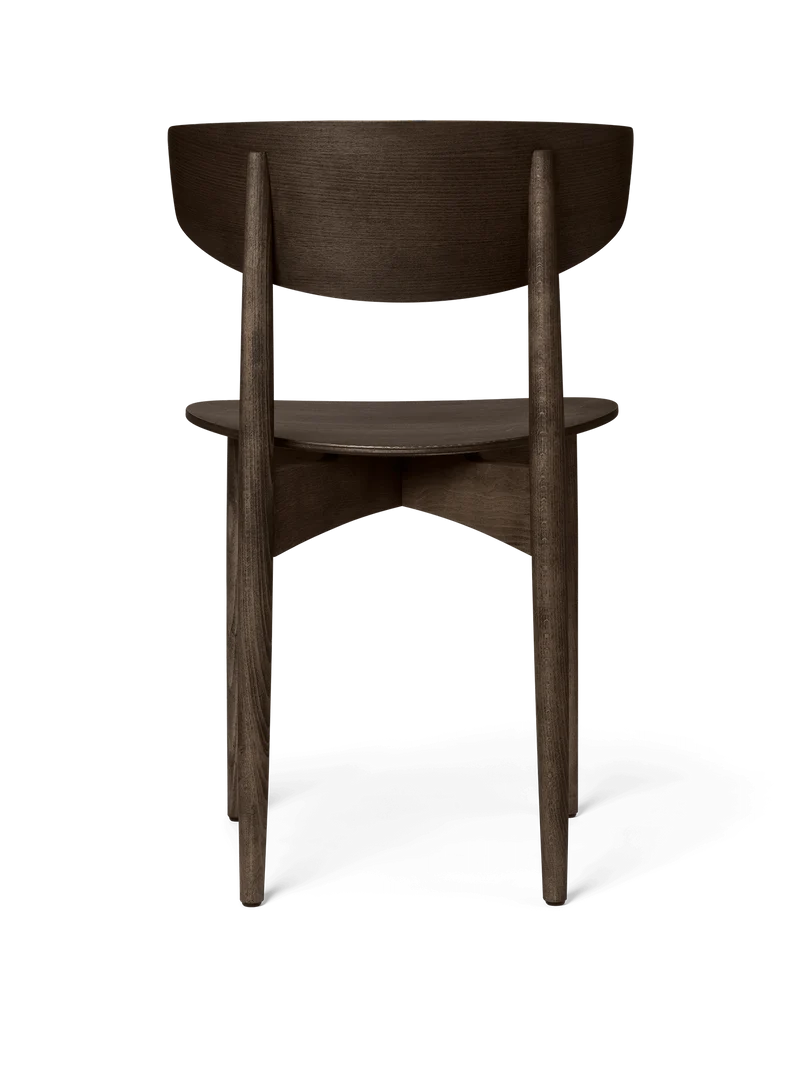 Herman Dining Chair - Wood - Dark Stained Beech