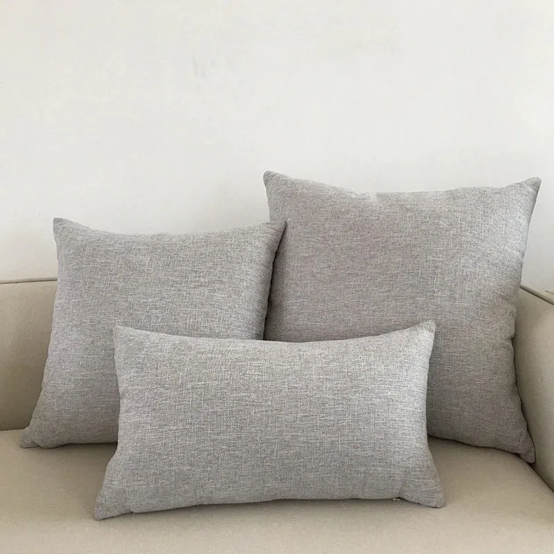 Housse de Coussin 45x45 Gris