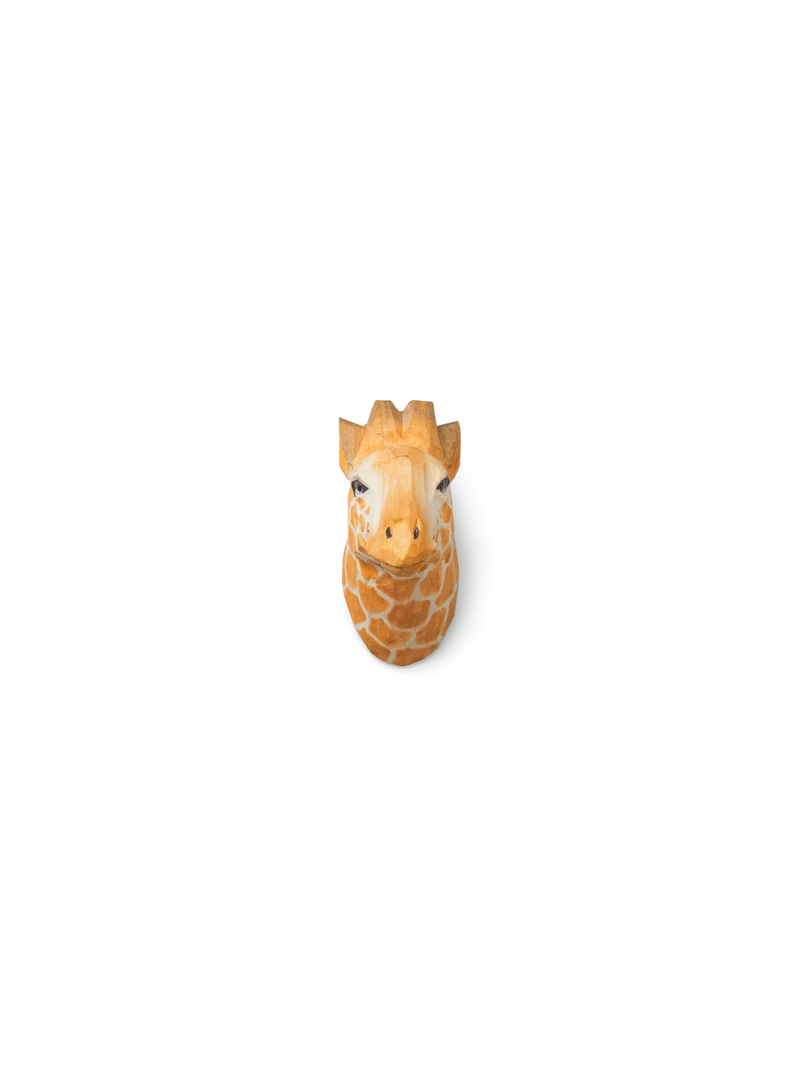 Animal Hand-Carved Hook - Giraffe