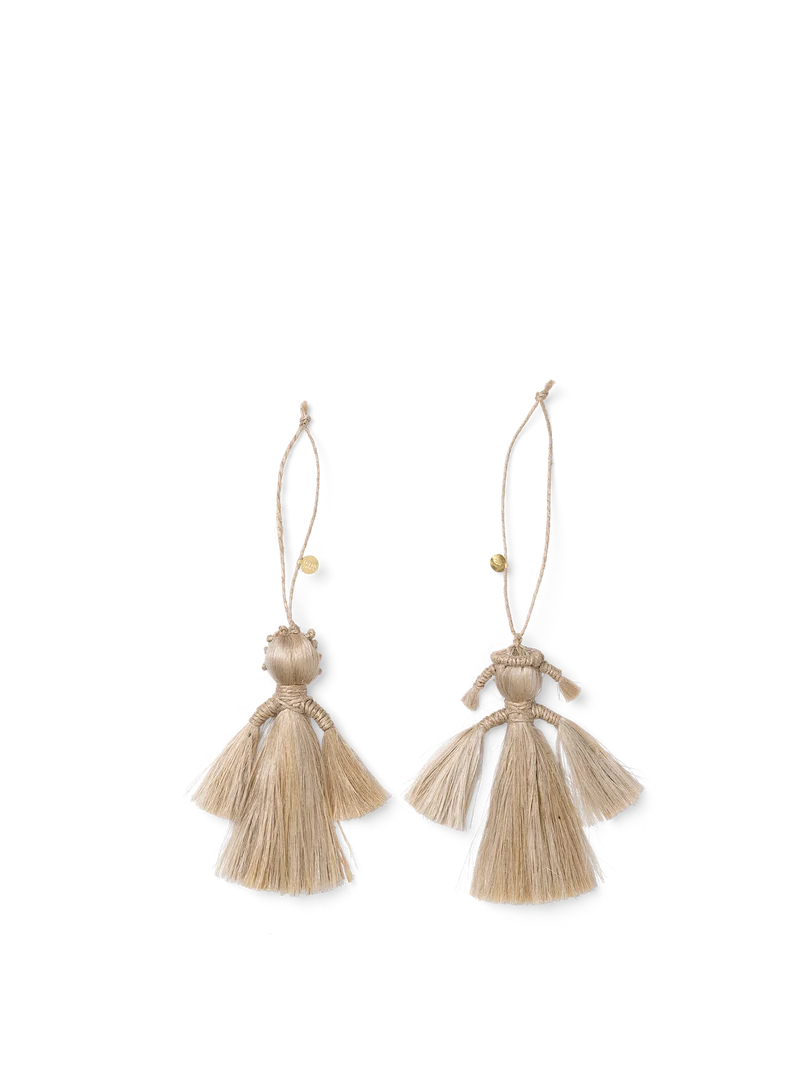 Wing Angels - Natural - Set of 2