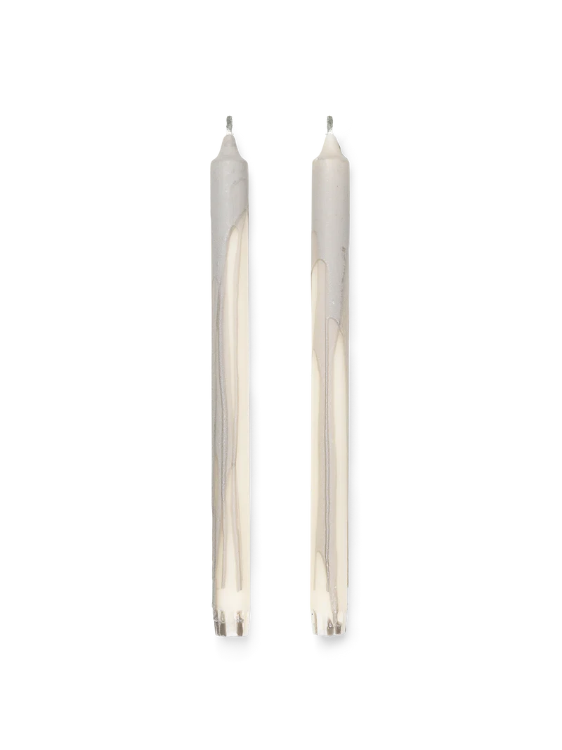 Dryp Candles - Set of 2 - Warm Grey