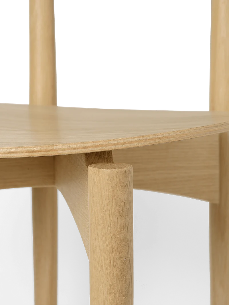 Herman Dining Chair - Wood - Natural Oak