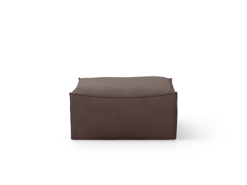 Catena Pouf Square S500 - Hot Madison - Brown