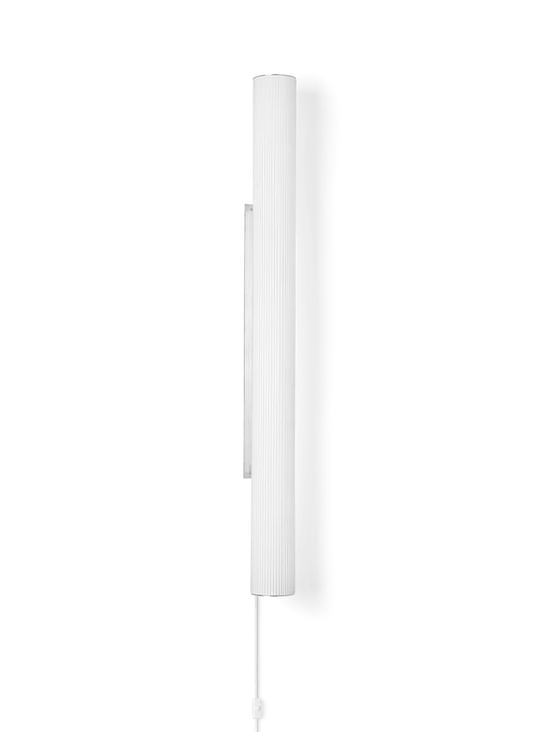 Vuelta Wall Lamp 100 - White/Stainless Steel