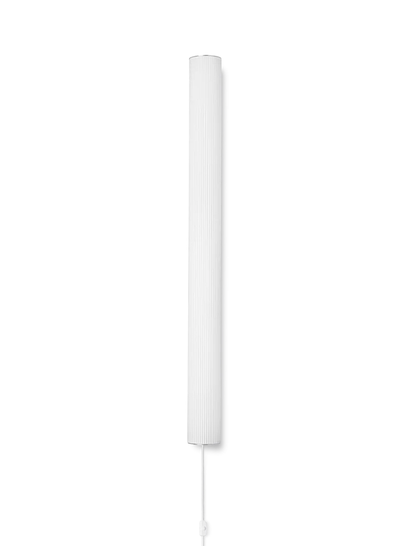Vuelta Wall Lamp 100 - White/Stainless Steel