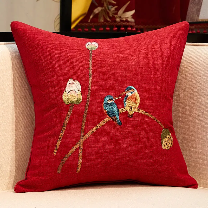 Coussin Canapé Brodé ZHÜLIN