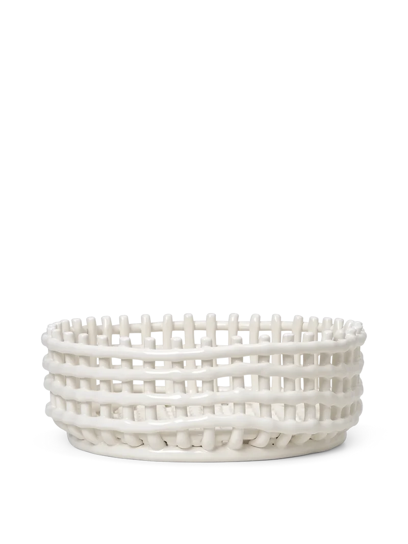 Ceramic Centrepiece - Off-white