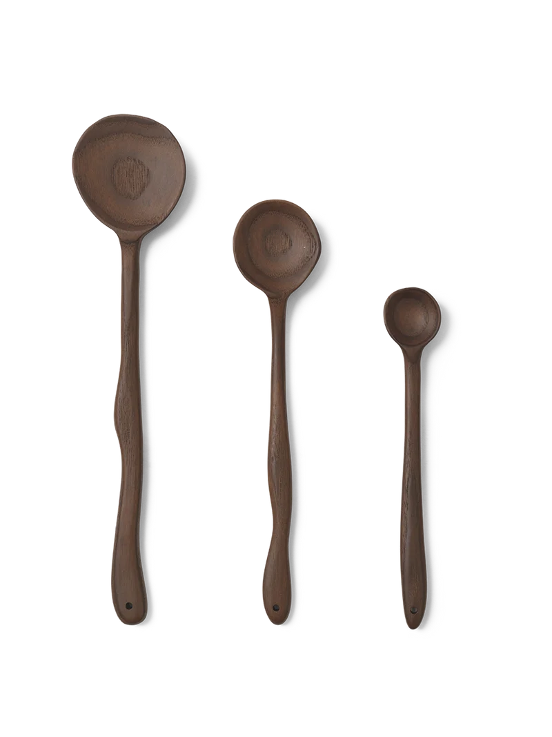 Meander Spoon - Dark Brown