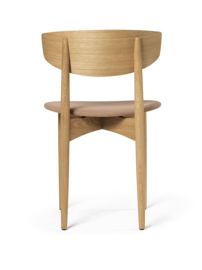 Herman Dining Chair - Upholstered Seat - Tonus - Oak/Tan