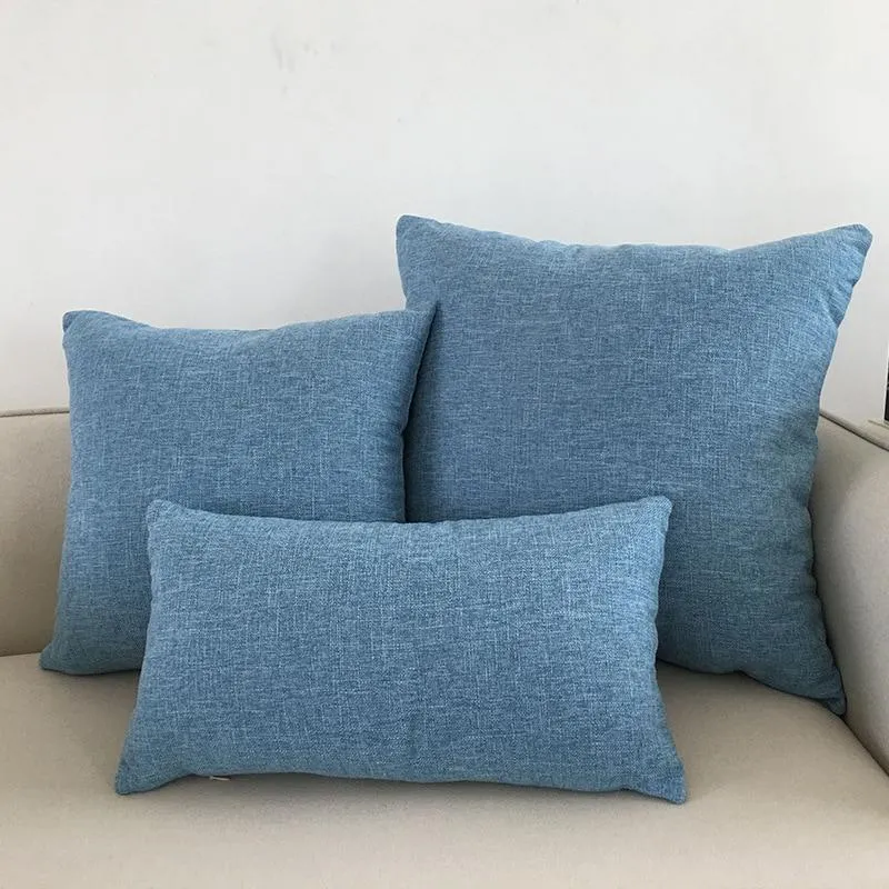 Housse de Coussin 50x50 Bleu