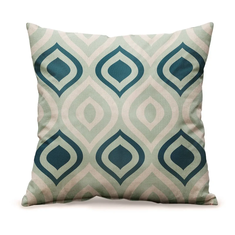 Coussin Canapé Lin Graphique KERMA