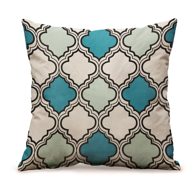 Coussin Canapé Lin Graphique KERMA