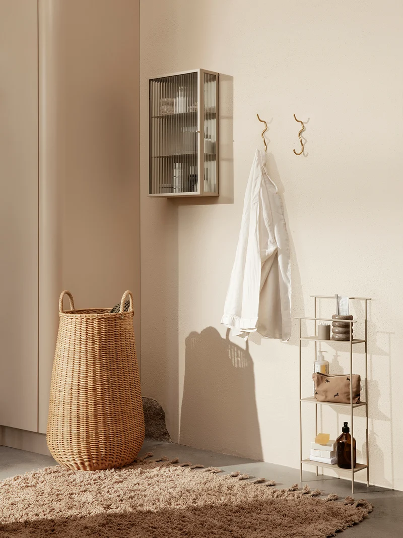 Amass Long Pile Rug - White Pepper