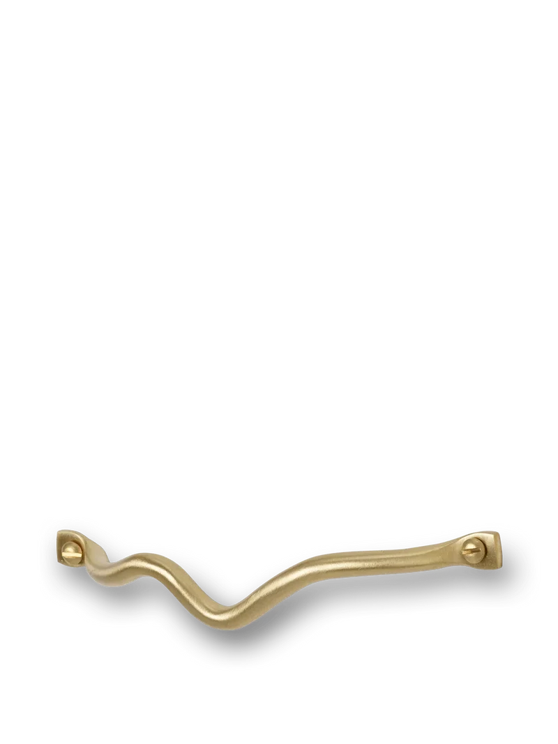 Curvature Handle - Brass