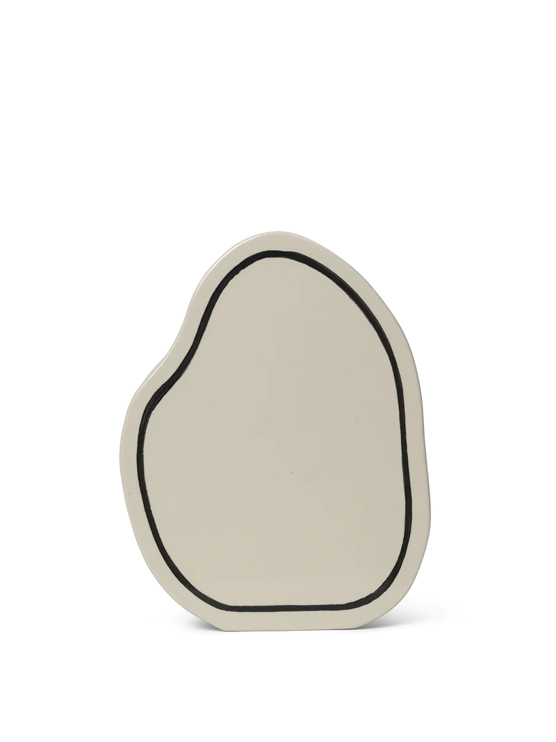 Paste Vase - Rounded - Off-white