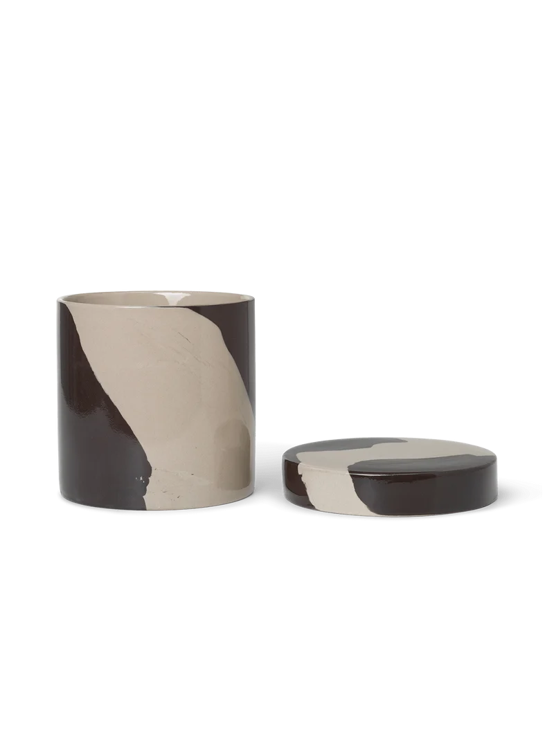 Inlay Container - Sand/Brown