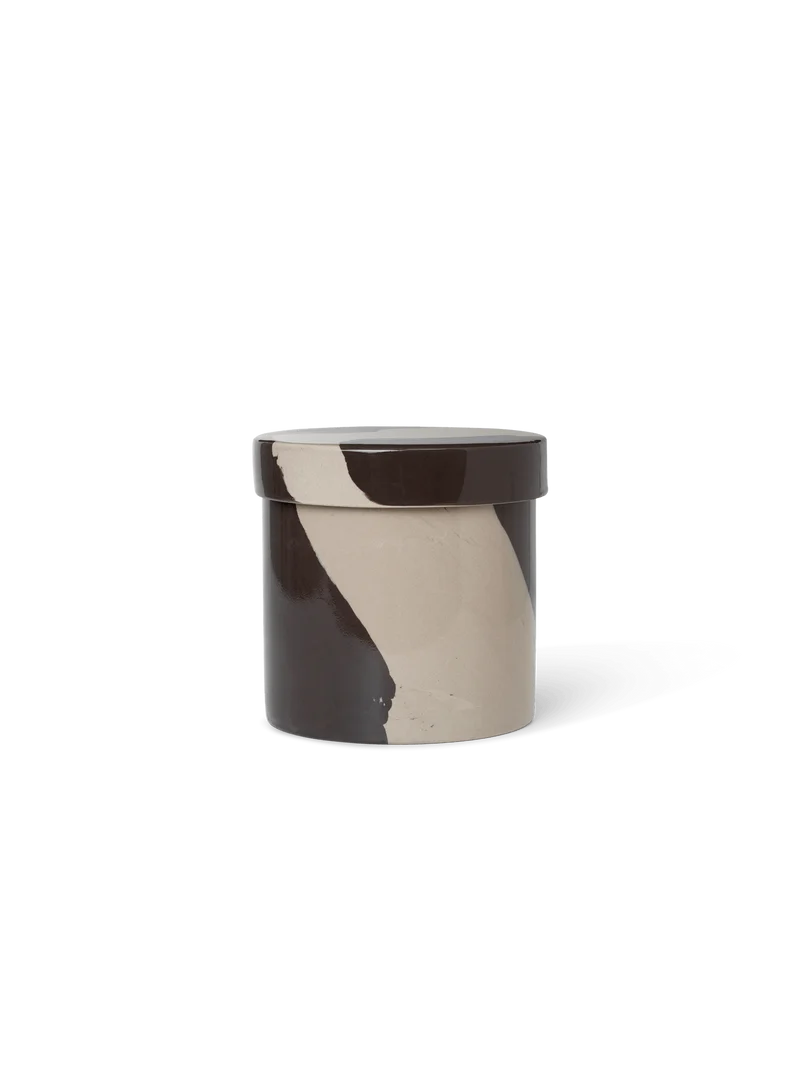 Inlay Container - Sand/Brown