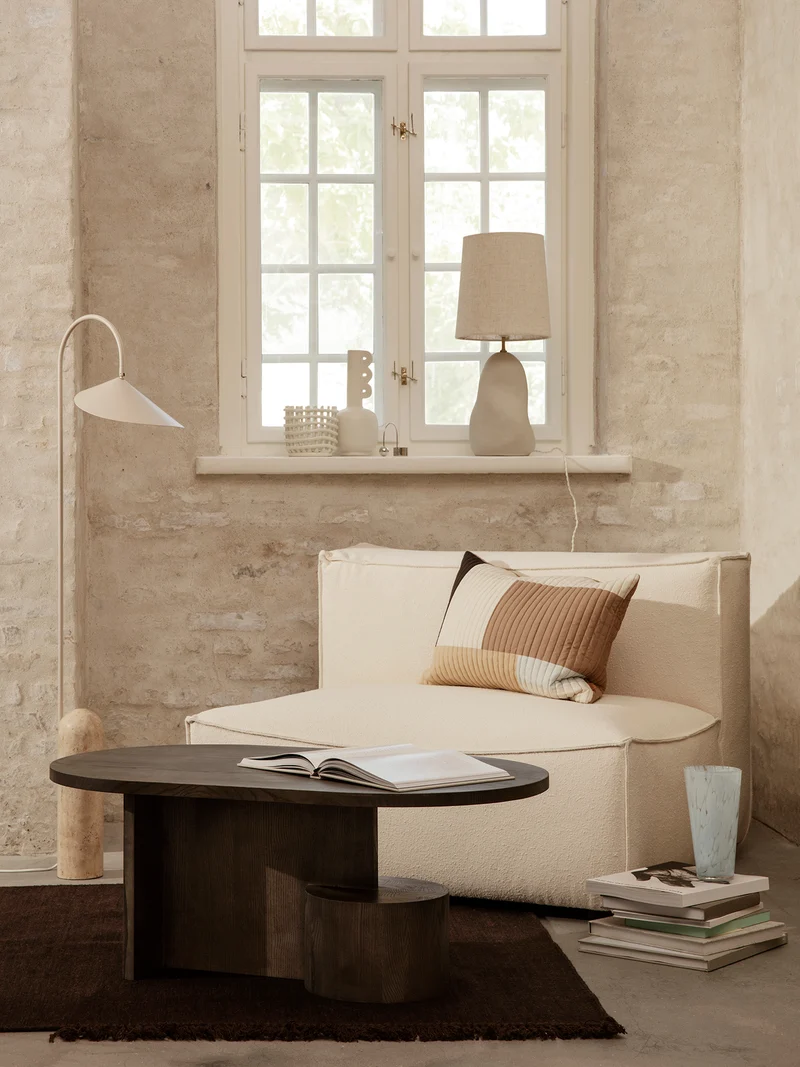 Insert Coffee Table - Black Stained Ash