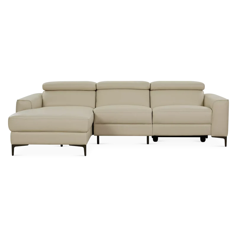 Dave - Power Recline Sectional Sofa by Incanto