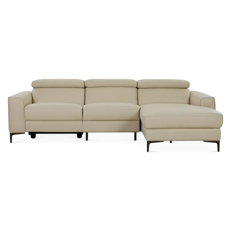 Dave - Power Recline Sectional Sofa by Incanto