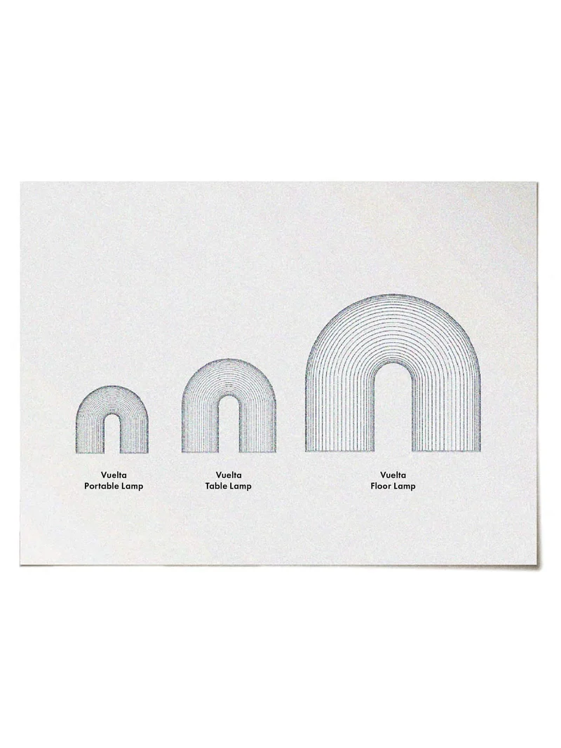 Vuelta Floor Lamp - White