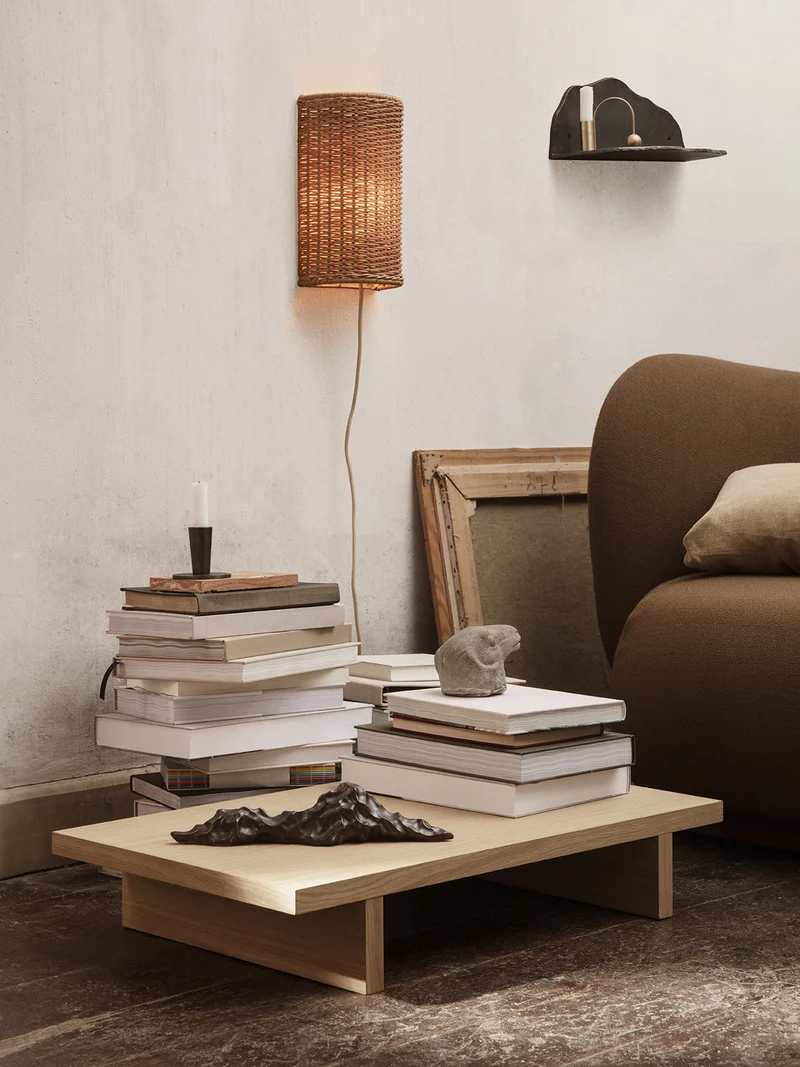 Kona Low Table - Natural Oak Veneer