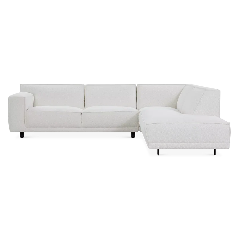 Trevi - Fabric-Upholstered Sectional Sofa by Furninova