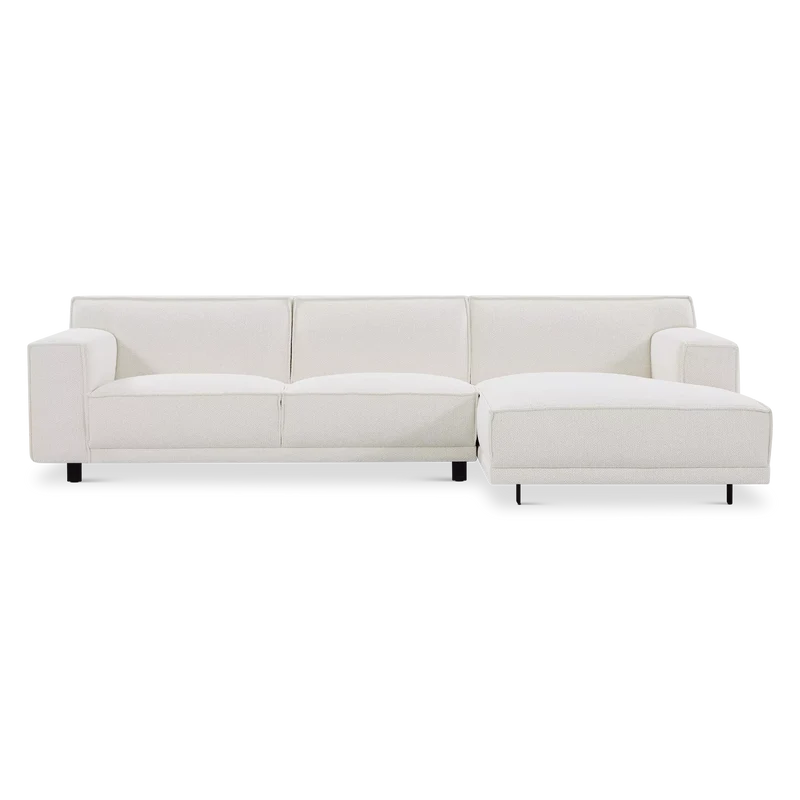 Trevi - Fabric-Upholstered Sectional Sofa by Furninova