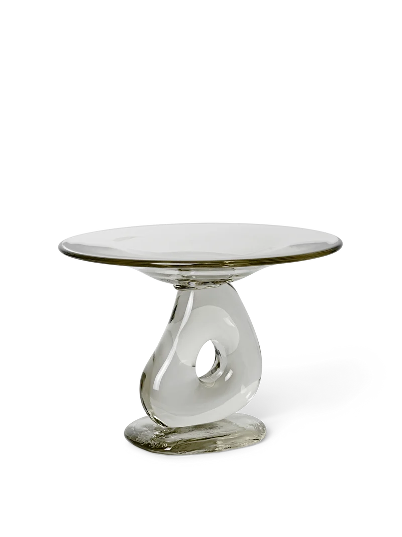 Damo Glass Centrepiece - Large - Clear