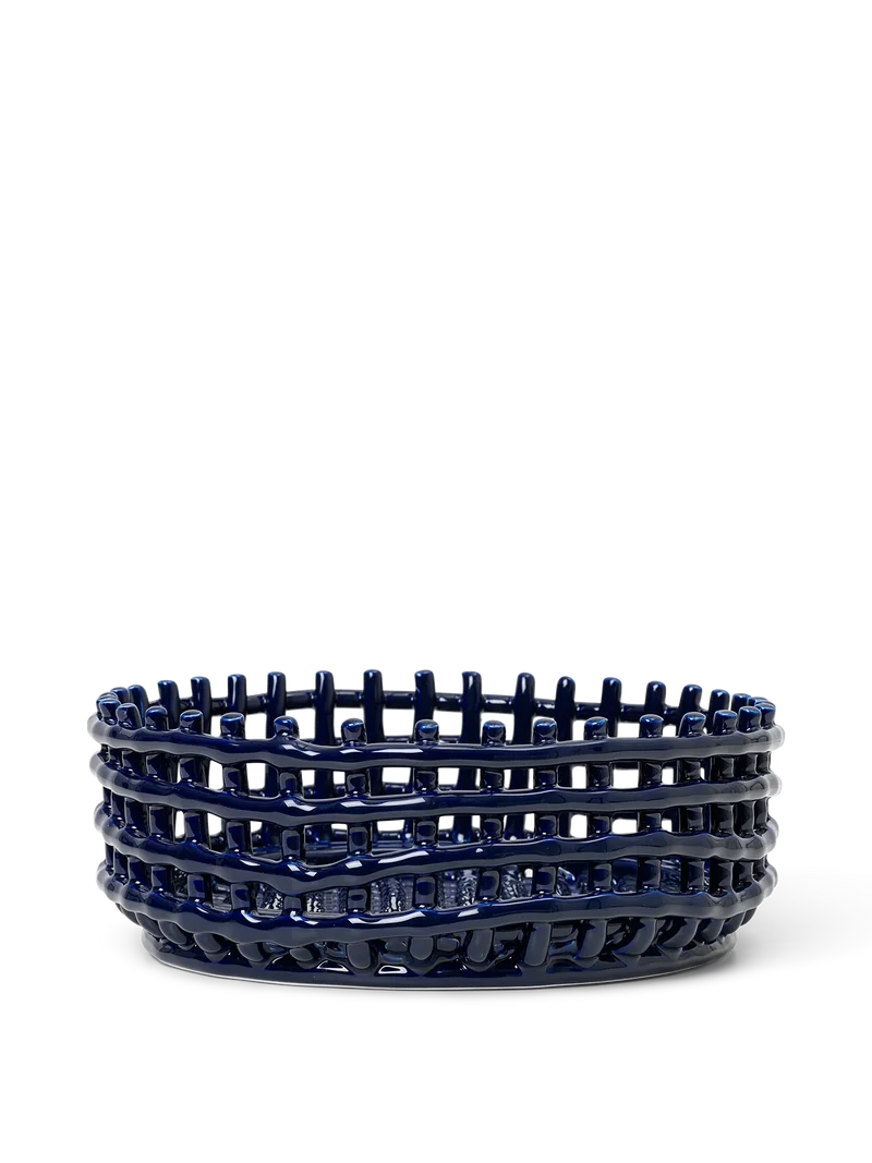 Ceramic Centrepiece - Blue