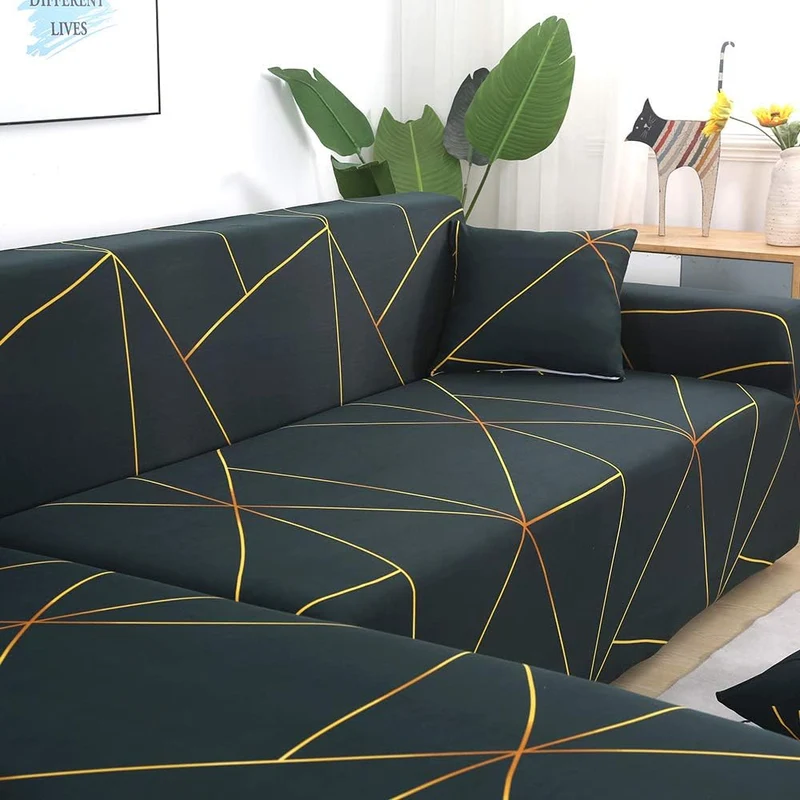 Housse de Canapé d'Angle Extensible Mercure