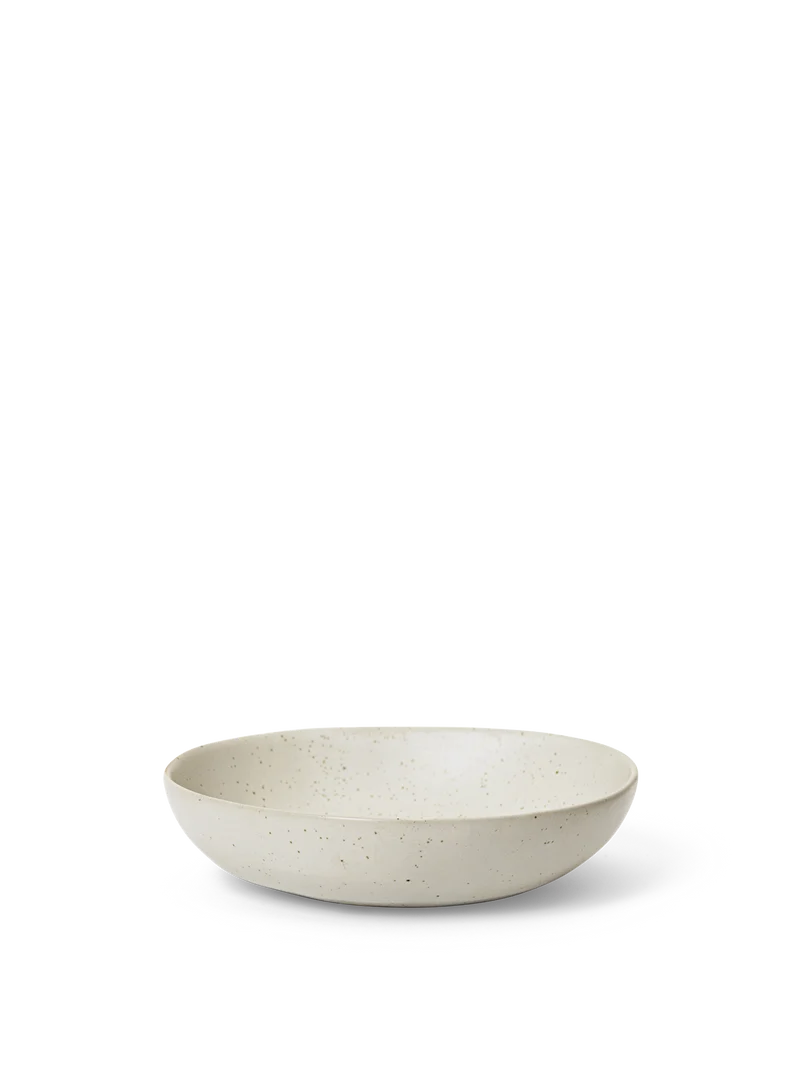 Flow Bowl - Large - Off-White Speckle