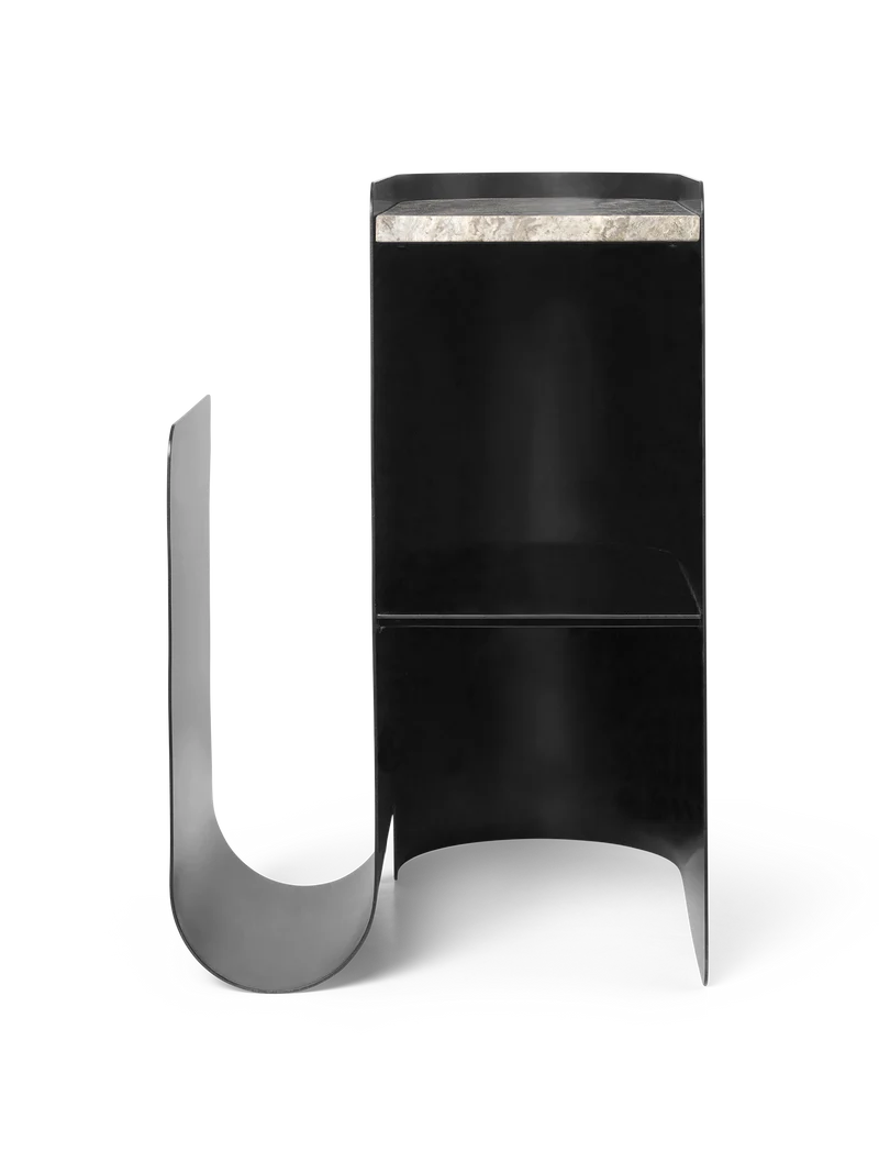 Vault Side Table - Black