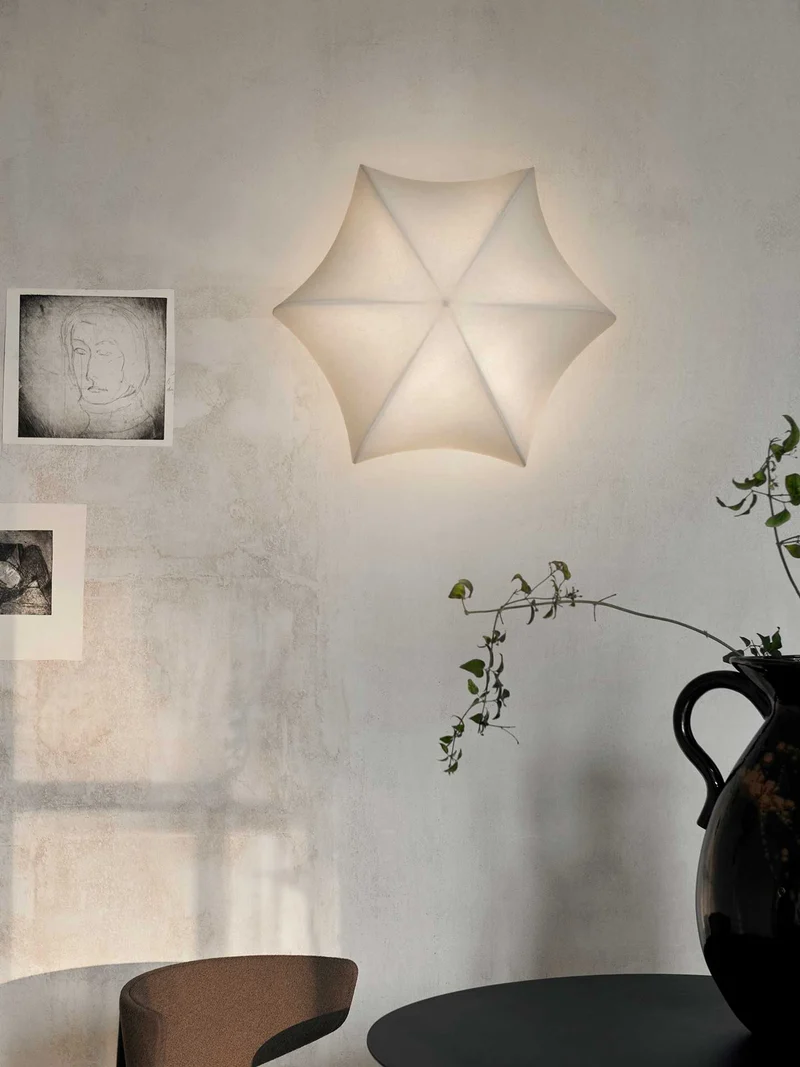 Poem Ceiling/Wall Lamp - White/Cashmere