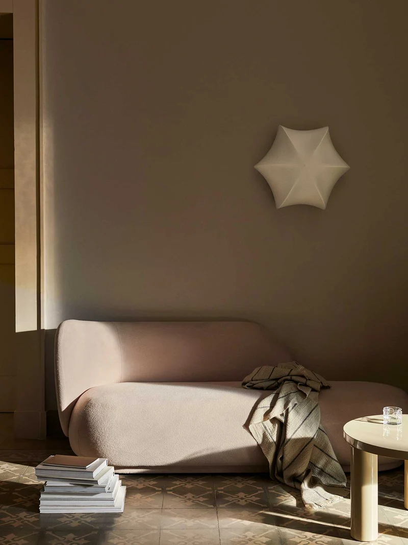 Poem Ceiling/Wall Lamp - White/Cashmere