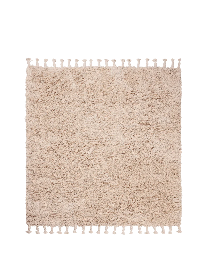 Amass Long Pile Rug - Off-White