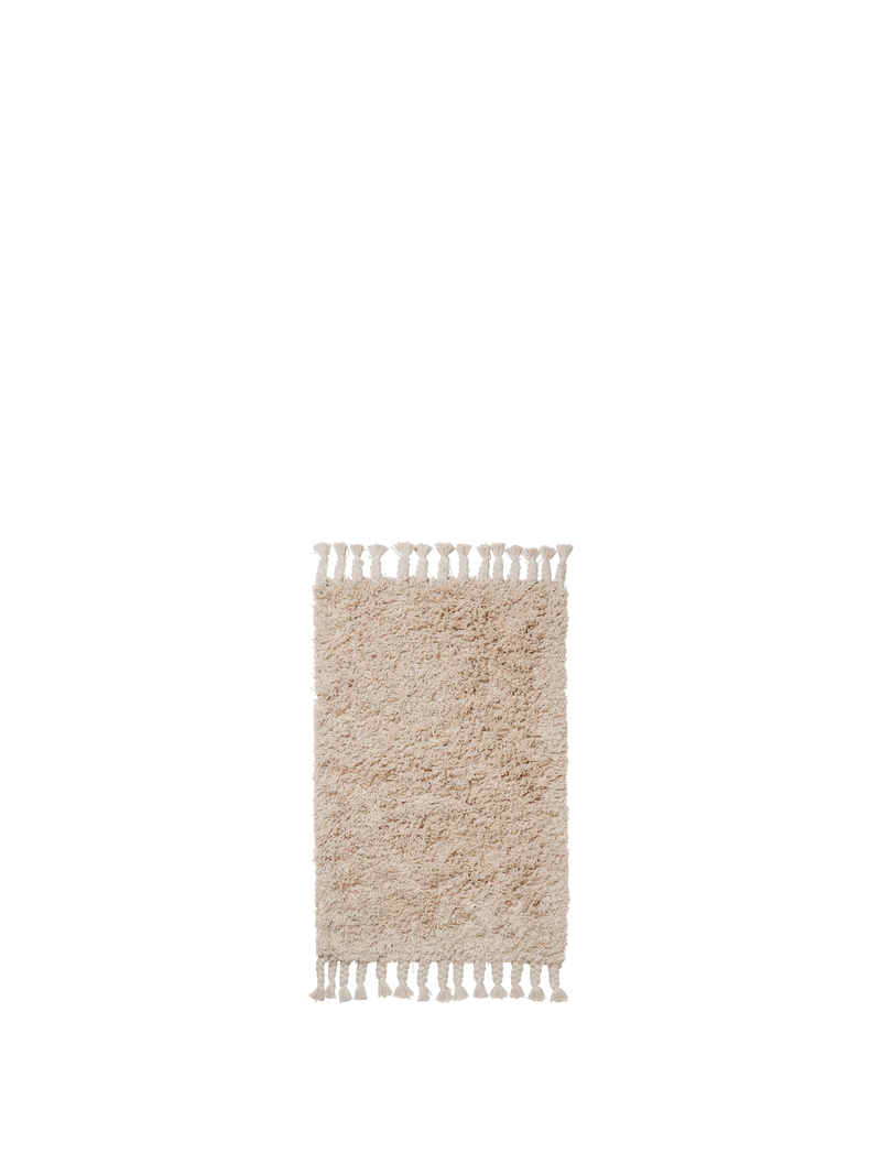 Amass Long Pile Mat - Off-White