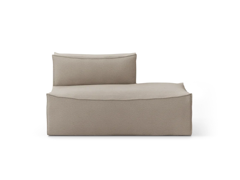 Catena Sofa Open End Right S301 - Cotton Linen - Natural