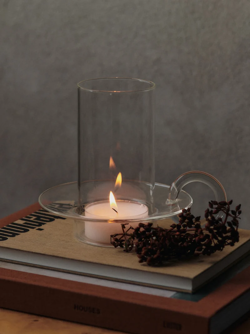Luce Candle Holder - Clear