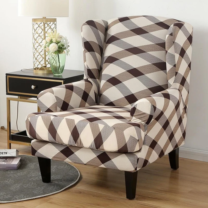 Housse Fauteuil Crapaud Vintage