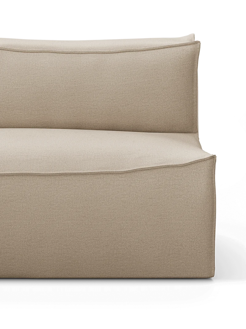 Catena Sofa Open End Left S300 - Rich Linen - Natural