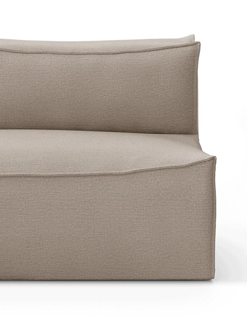 Catena Sofa Open End Left S300 - Cotton Linen - Natural